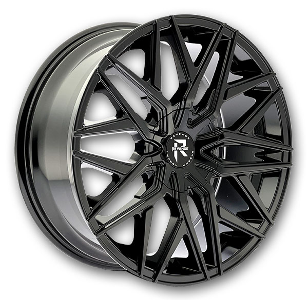 Revenge Luxury Wheels RL-104 Gloss Black