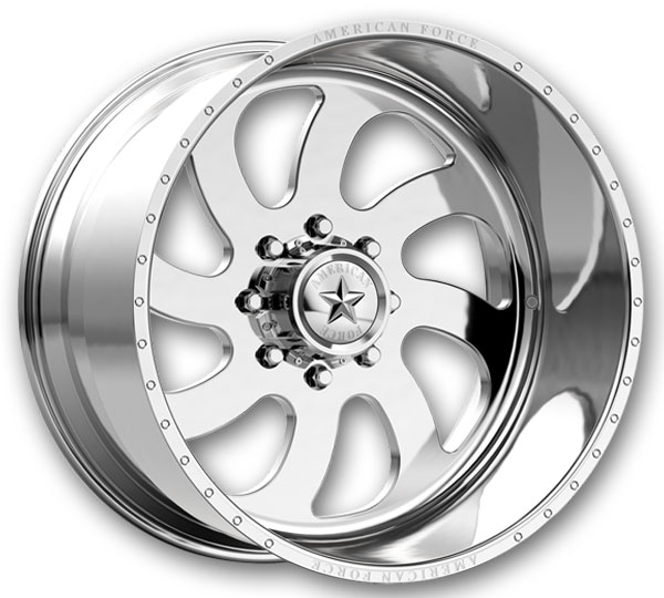 American Force Wheels AFW 76 Blade SS Polished