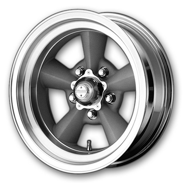 American Racing Wheels VN309 Torq Thrust Original Vintage Silver With Machined Lip