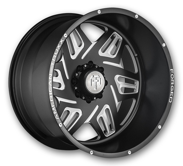 American Truxx Forged Wheels ATF1908 Orion Matte Black/Milled