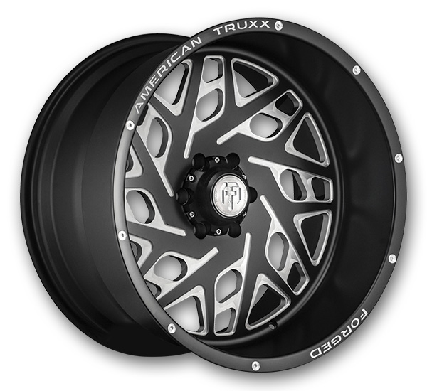American Truxx Forged Wheels ATF1909 Aries Matte Black/Milled
