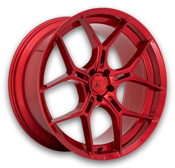 Asanti Black Label Wheels ABL-37 Monarch Candy Red