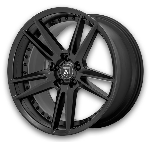 Asanti Black Label Wheels ABL-33 Reign Satin Black