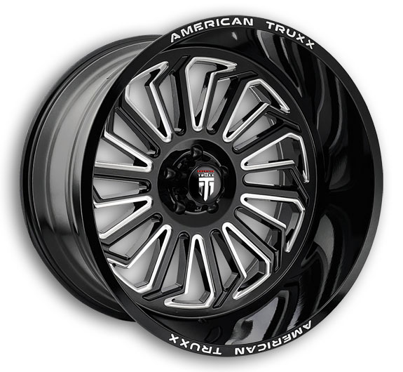 AMERICAN TRUXX Wheels AT1916 Butcher Black Milled