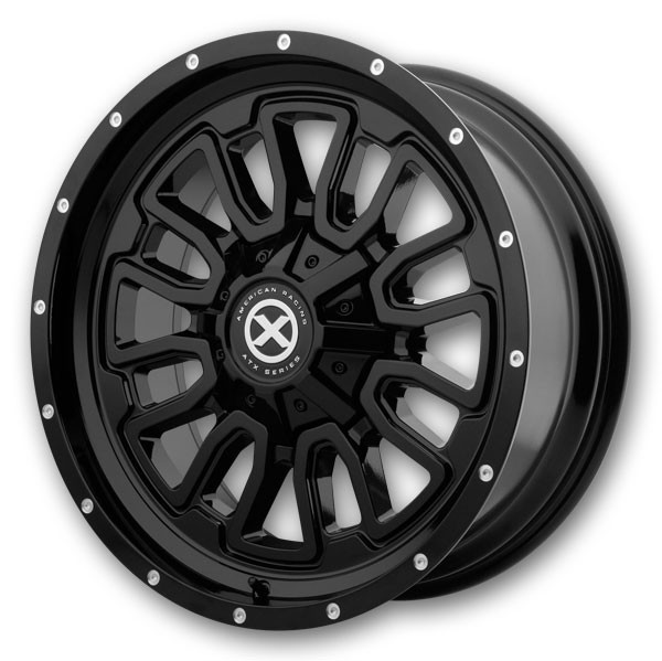 ATX Wheels AX203 Gloss Black