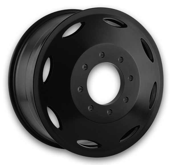 Cali Off-Road Wheels 9110BM Summit Dually Inside Gloss Black and Milled
