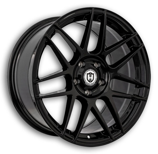 Curva Wheels CFF300 Gloss Black