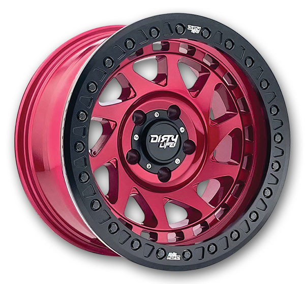 Dirty Life Wheels 9313 Enigma Race CRIMSON CANDY RED
