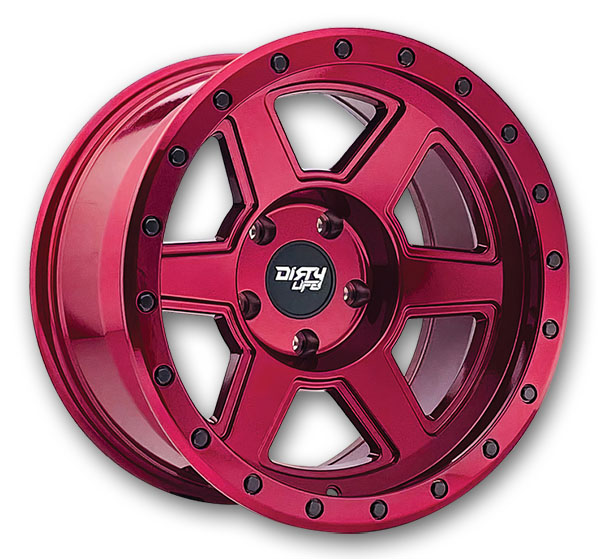 Dirty Life Wheels 9315 Compound CRIMSON CANDY RED