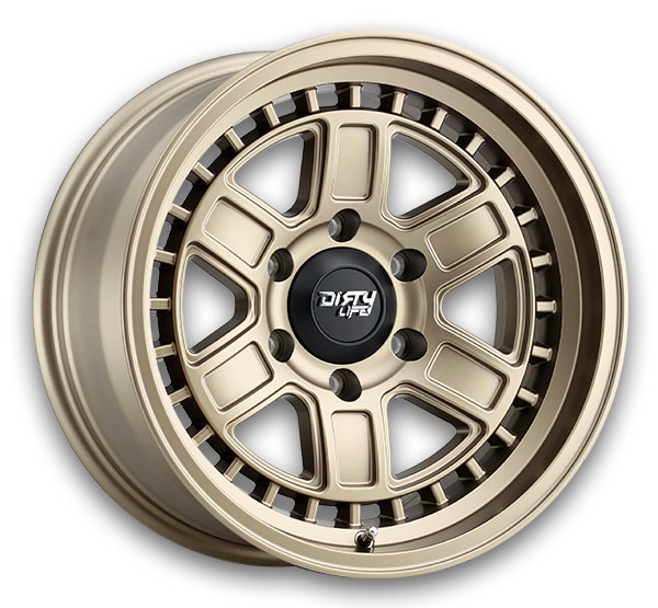 Dirty Life Wheels 9308MGD Cage Matte Gold