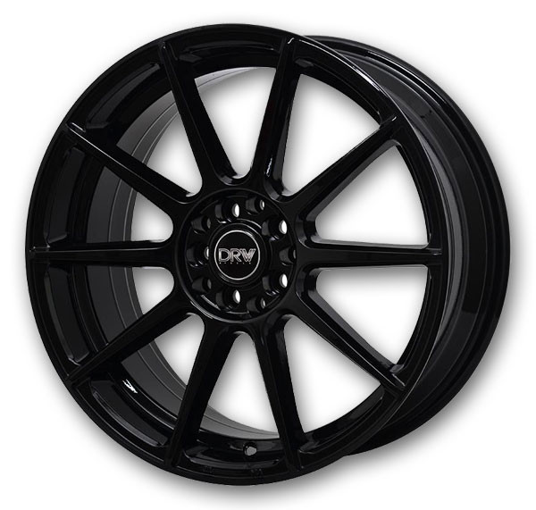 DRW Wheels D10 Gloss Black