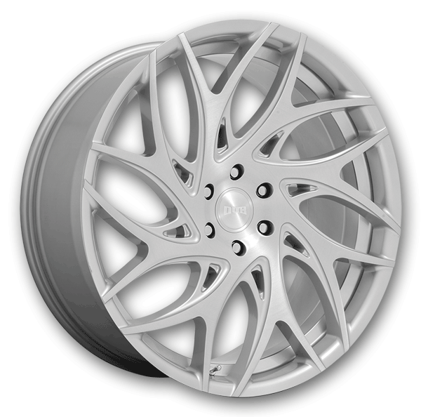 Dub Wheels S261 G.O.A.T. Silver Brushed Face