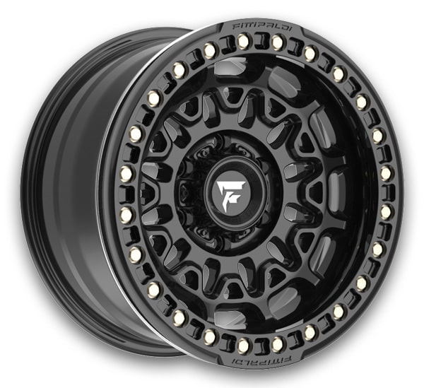 Fittipaldi Offroad Wheels FB150B Satin Black w/ Gloss Black Forged Ring