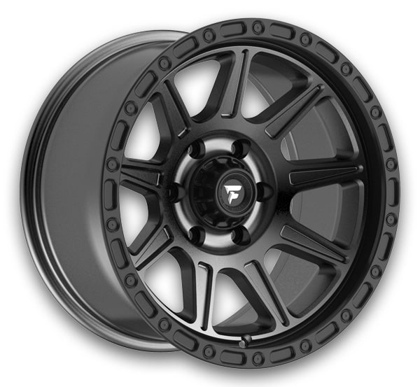 Fittipaldi Offroad Wheels FT104AB Satin Anthracite wiith Black Lip