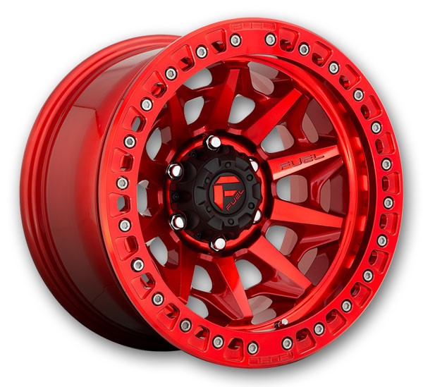 Fuel Wheels D113 Covert Beadlock Candy Red