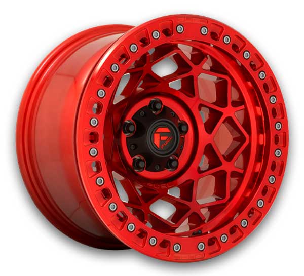 Fuel Wheels D121 Unit Beadlock Candy Red