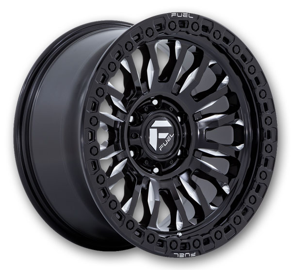 Fuel Wheels FC857 Rincon Gloss Black Milled