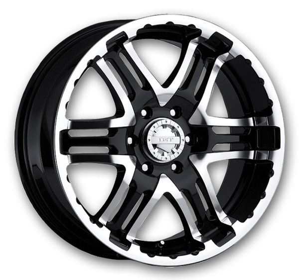 Gear Alloy Wheels 713MB Double Pump Mirror Machined Face with Gloss Black Accents