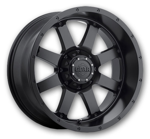 Gear Alloy Wheels 726B Big Block Satin Black