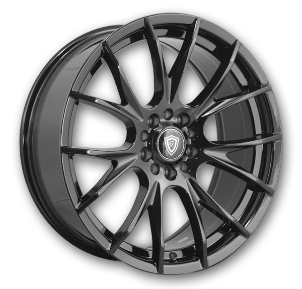G Line Wheels G7016 Gloss Black