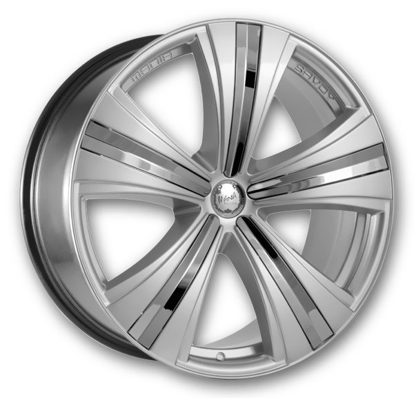 Inovit Wheels Savoy Hyper Silver w/ Chrome Inserts