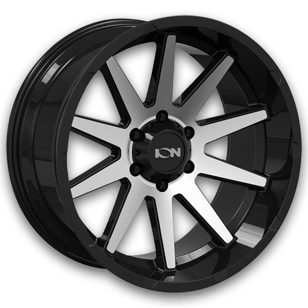 Ion Wheels 143 Gloss Black with Machined Face