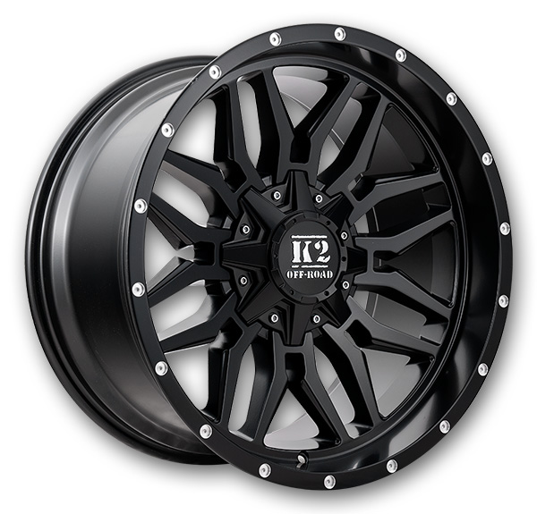 K2 OFF-ROAD Wheels K16 Rage Matte Black