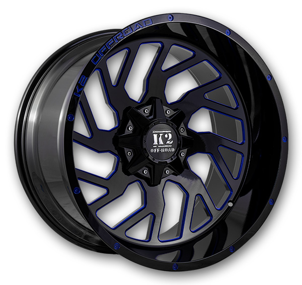 K2 OFF-ROAD Wheels K12 Shockwave Gloss Black Milled