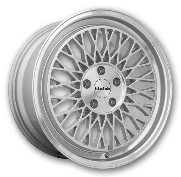 Klutch Wheels SLC1 Silver Machined Lip
