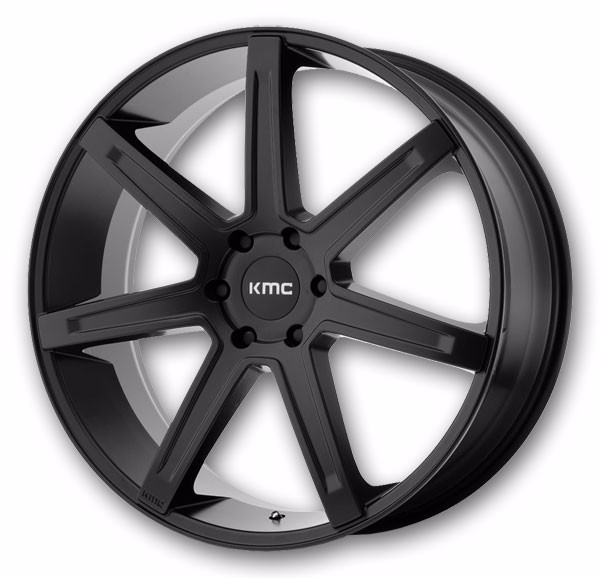 KMC Wheels KM700 Revert Satin Black