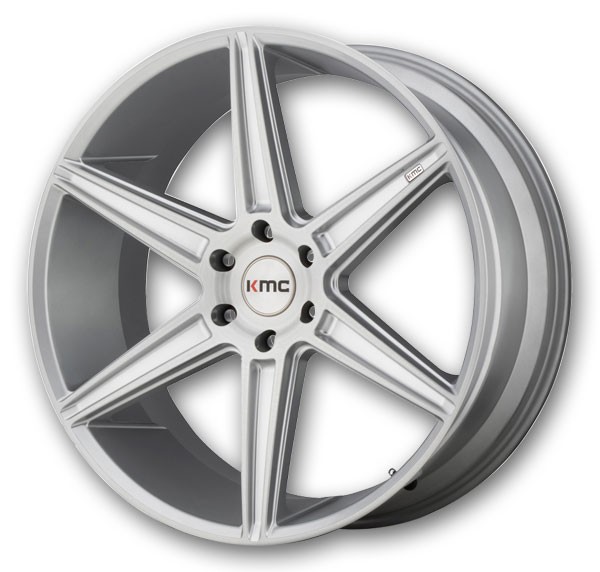 KMC Wheels KM711 Prism Brushed Silver