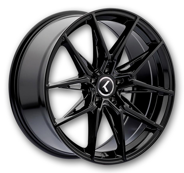 Kraze Wheels KR196 Gloss Black