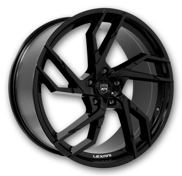 Lexani Wheels Alpha Full Gloss Black