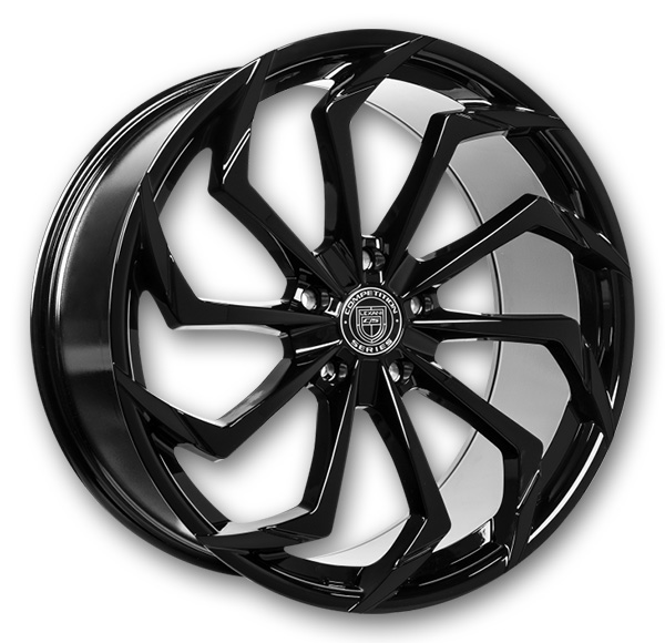 Lexani Wheels Static Full Gloss Black