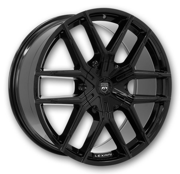 Lexani Wheels Vertigo Full Gloss Black