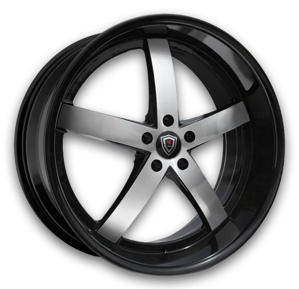 Marquee Wheels M5330 Black Machined