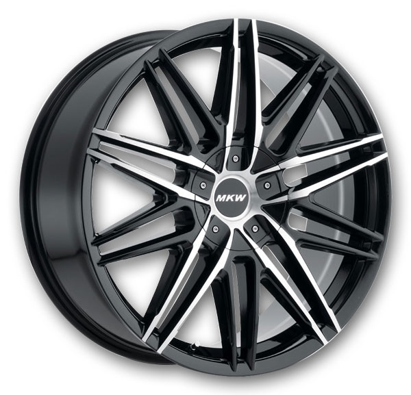 MKW Wheels M124 Gloss Black