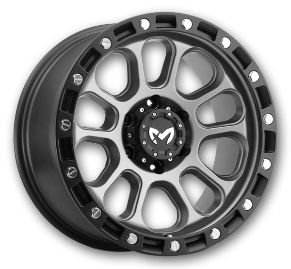 MKW Wheels M204 Matte Grey