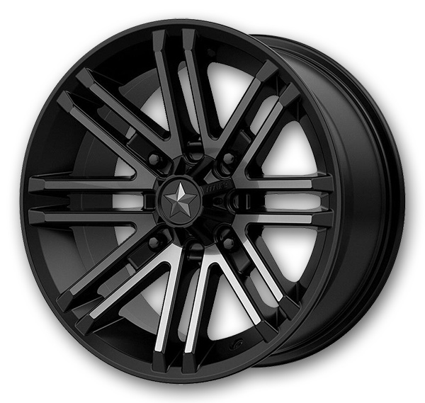 MSA Offroad Wheels M40 Rogue Satin Black Titanium Tint