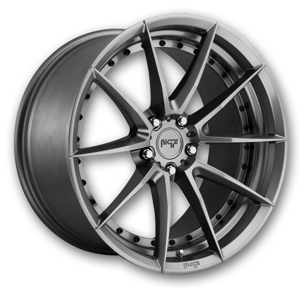 Niche Wheels M197 Sector Gloss Anthracite