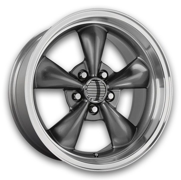 Performance Replicas Wheels PR106 Anthracite Machined