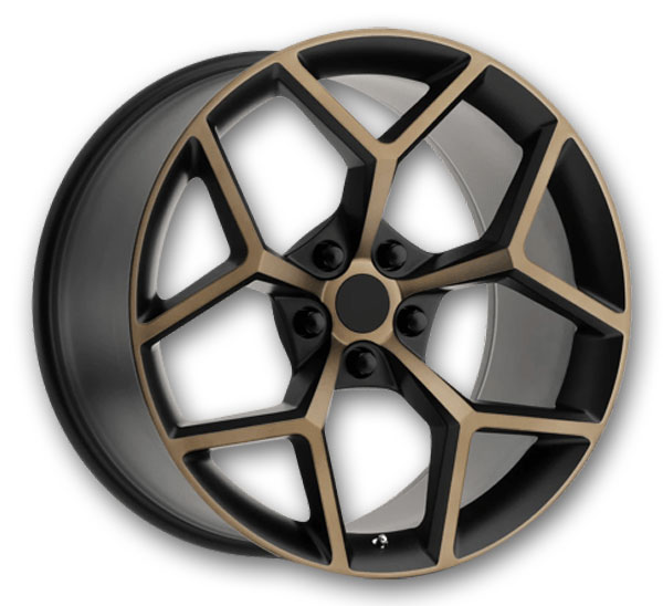 Performance Replicas Wheels PR126 Black Bronze