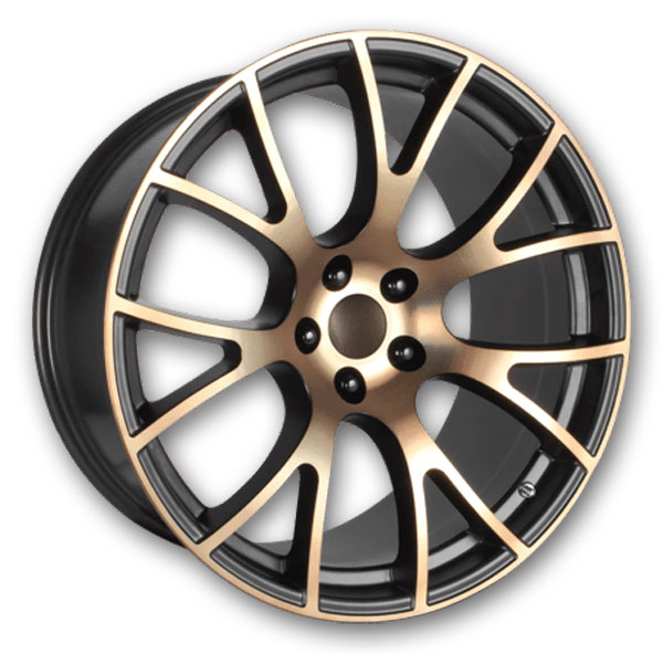 Performance Replicas Wheels PR161 Black Bronze