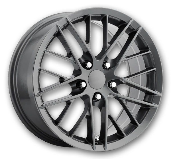 Performance Replicas Wheels PR211 Gloss Black Machined Face