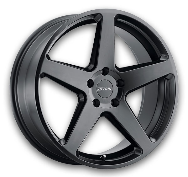 Petrol Wheels P2C Semi Gloss Black