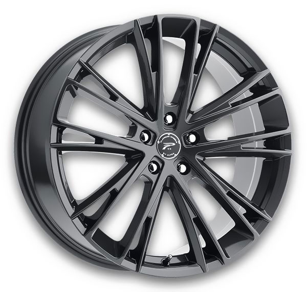 Platinum Wheels 458 Prophecy Gloss Gun Metal with Clear-Coat