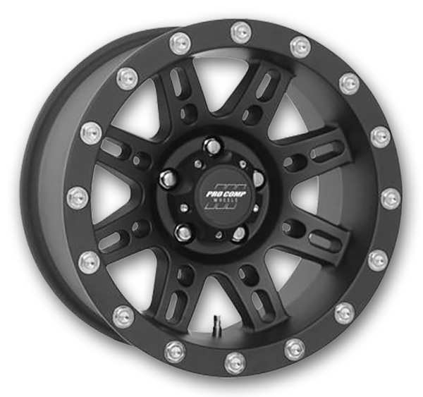 Pro Comp Wheels PA31 Stryler Flat Black