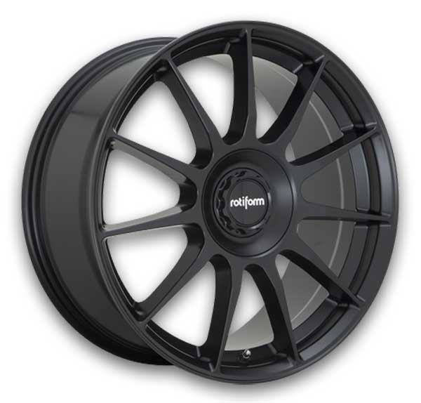 Rotiform Wheels R168 DTM Satin Black