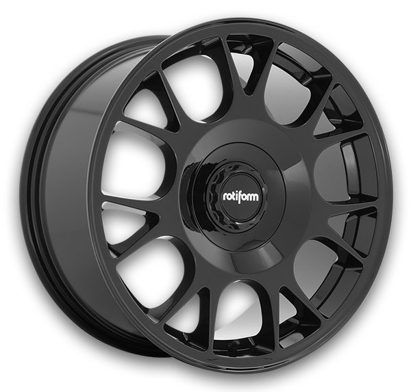 Rotiform Wheels R186 KB1 Glossy Black