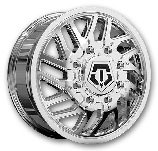 TIS Wheels 544C Dually Front Chrome